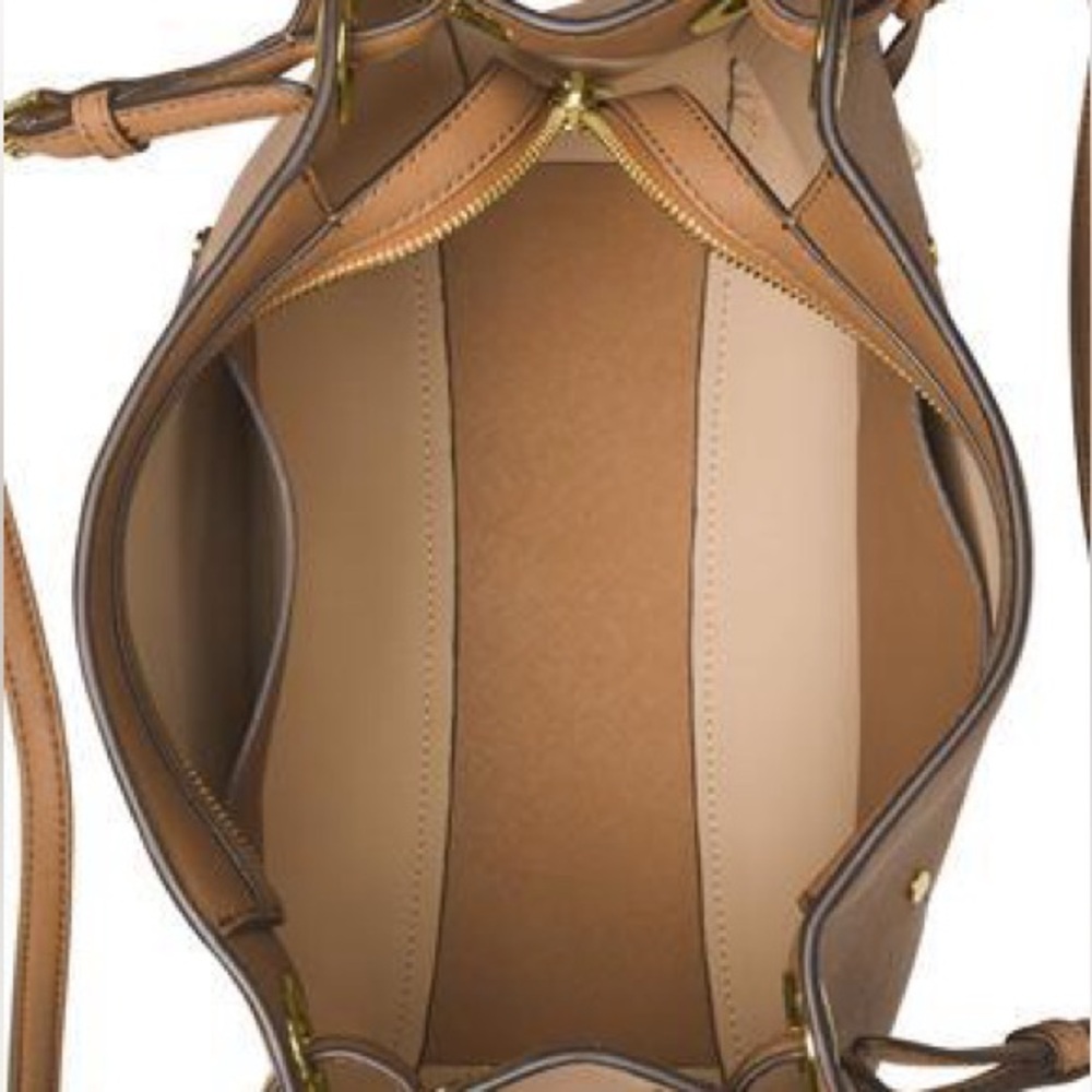 Michael Michael Kors Acorn Leather Walsh Medium Shoulder Tote View 3